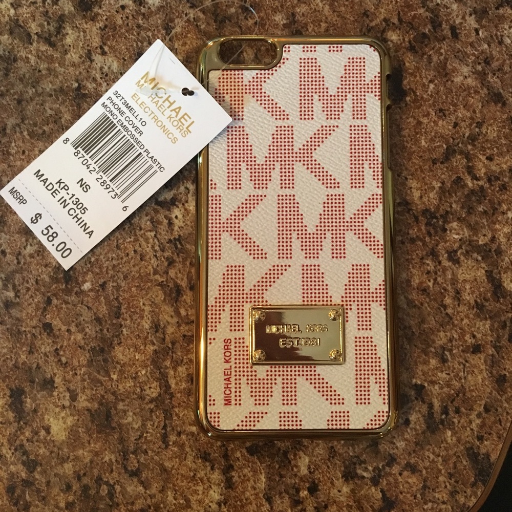 IPhone 6s Plus Michael Kors Case.